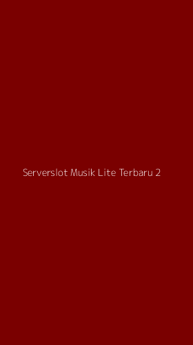 Tampilan Antarmuka Aplikasi Serverslot Musik Lite Terbaru - 2
