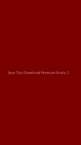 Tampilan Antarmuka Aplikasi Sese Toto Download Premium Gratis - 2
