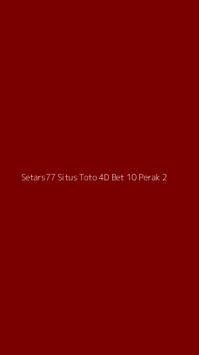 Tampilan Antarmuka Aplikasi Setars77 Situs Toto 4d Bet 10 Perak - 2