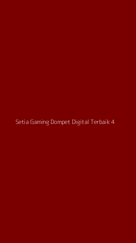 Tampilan Antarmuka Aplikasi Setia Gaming Dompet Digital Terbaik - 4