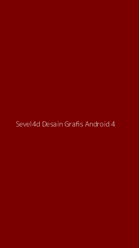 Tampilan Antarmuka Aplikasi Sevel4d Desain Grafis Android - 4