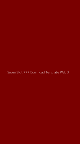 Tampilan Antarmuka Aplikasi Seven Slot 777 Download Template Web - 3