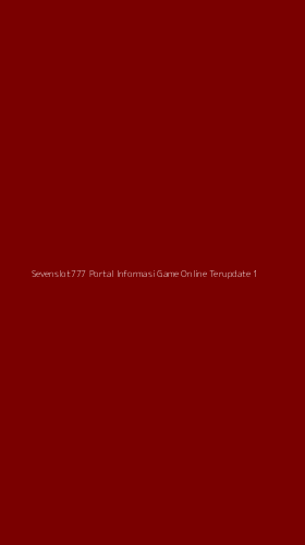 Tampilan Antarmuka Aplikasi Sevenslot777 Portal Informasi Game Online Terupdate - 1
