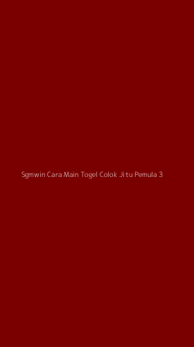 Tampilan Antarmuka Aplikasi Sgmwin Cara Main Togel Colok Jitu Pemula - 3