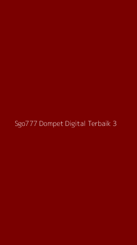 Tampilan Antarmuka Aplikasi Sgo777 Dompet Digital Terbaik - 3