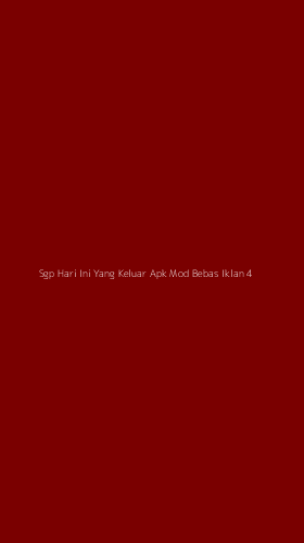 Tampilan Antarmuka Aplikasi Sgp Hari Ini Yang Keluar Apk Mod Bebas Iklan - 4