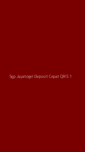 Tampilan Antarmuka Aplikasi Sgp Jayatogel Deposit Cepat Qris - 1