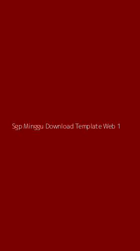 Tampilan Antarmuka Aplikasi Sgp Minggu Download Template Web - 1
