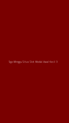 Tampilan Antarmuka Aplikasi Sgp Minggu Situs Slot Modal Awal Kecil - 3