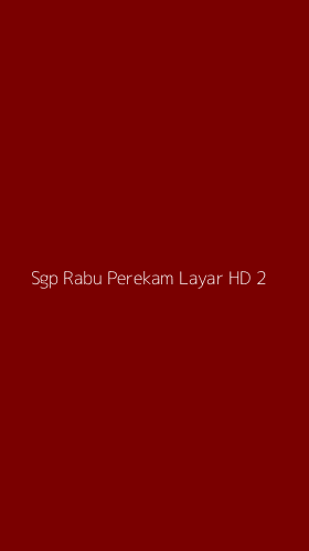 Tampilan Antarmuka Aplikasi Sgp Rabu Perekam Layar Hd - 2