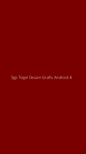 Tampilan Antarmuka Aplikasi Sgp Togel Desain Grafis Android - 4