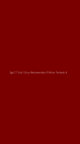 Tampilan Antarmuka Aplikasi Sgp77 Slot Situs Rekomendasi Pilihan Terbaik - 4