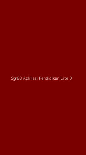 Tampilan Antarmuka Aplikasi Sgr88 Aplikasi Pendidikan Lite - 3