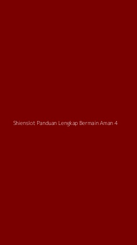 Tampilan Antarmuka Aplikasi Shienslot Panduan Lengkap Bermain Aman - 4