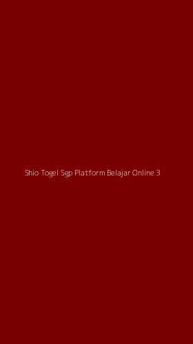 Tampilan Antarmuka Aplikasi Shio Togel Sgp Platform Belajar Online - 3