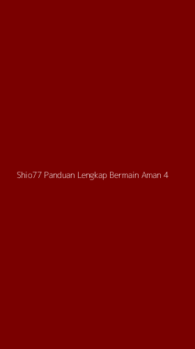 Tampilan Antarmuka Aplikasi Shio77 Panduan Lengkap Bermain Aman - 4