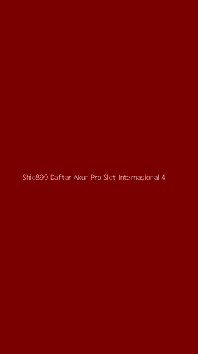 Tampilan Antarmuka Aplikasi Shio899 Daftar Akun Pro Slot Internasional - 4