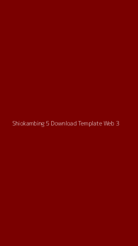 Tampilan Antarmuka Aplikasi Shiokambing 5 Download Template Web - 3