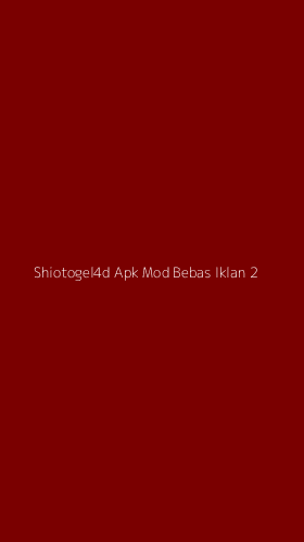 Tampilan Antarmuka Aplikasi Shiotogel4d Apk Mod Bebas Iklan - 2