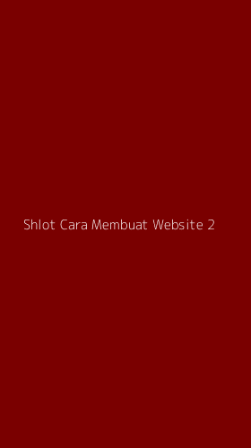 Tampilan Antarmuka Aplikasi Shlot Cara Membuat Website - 2