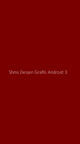 Tampilan Antarmuka Aplikasi Shms Desain Grafis Android - 3