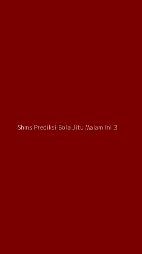 Tampilan Antarmuka Aplikasi Shms Prediksi Bola Jitu Malam Ini - 3