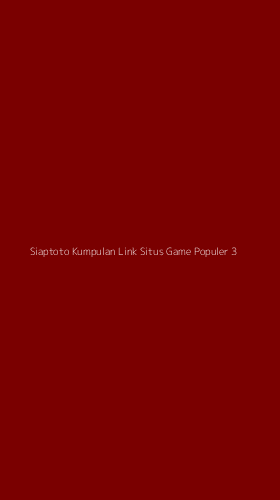 Tampilan Antarmuka Aplikasi Siaptoto Kumpulan Link Situs Game Populer - 3