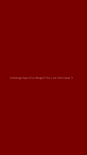 Tampilan Antarmuka Aplikasi Sicbotogel App Situs Dengan Fitur Live Chat Cepat - 3