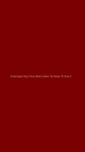 Tampilan Antarmuka Aplikasi Sicbotogel App Situs Multi Game Terbesar Di Asia - 2