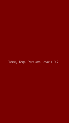 Tampilan Antarmuka Aplikasi Sidney Togel Perekam Layar Hd - 2