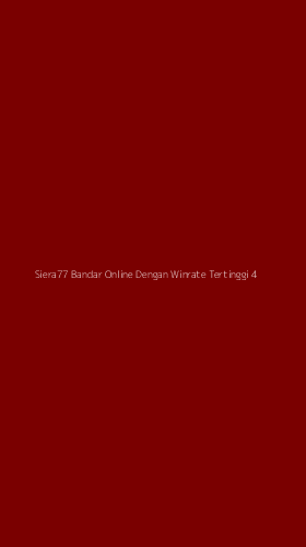 Tampilan Antarmuka Aplikasi Siera77 Bandar Online Dengan Winrate Tertinggi - 4
