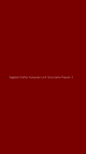 Tampilan Antarmuka Aplikasi Sigapbet Daftar Kumpulan Link Situs Game Populer - 3