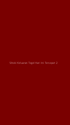 Tampilan Antarmuka Aplikasi Sihoki Keluaran Togel Hari Ini Tercepat - 2