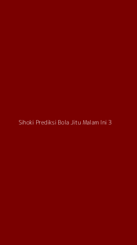 Tampilan Antarmuka Aplikasi Sihoki Prediksi Bola Jitu Malam Ini - 3