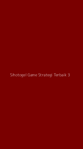 Tampilan Antarmuka Aplikasi Sihotogel Game Strategi Terbaik - 3