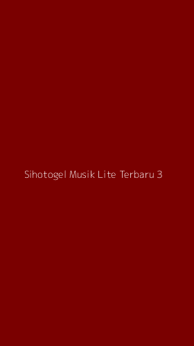 Tampilan Antarmuka Aplikasi Sihotogel Musik Lite Terbaru - 3