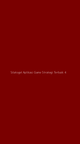 Tampilan Antarmuka Aplikasi Silatogel Aplikasi Game Strategi Terbaik - 4