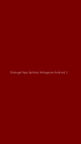 Tampilan Antarmuka Aplikasi Silatogel App Aplikasi Kebugaran Android - 2