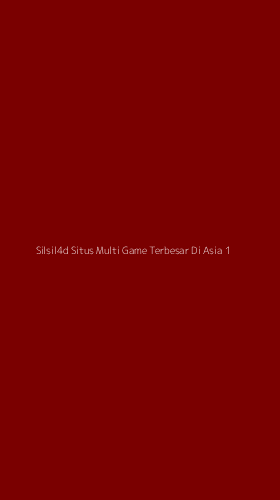 Tampilan Antarmuka Aplikasi Silsil4d Situs Multi Game Terbesar Di Asia - 1