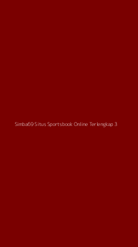 Tampilan Antarmuka Aplikasi Simba69 Situs Sportsbook Online Terlengkap - 3