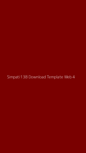 Tampilan Antarmuka Aplikasi Simpati138 Download Template Web - 4