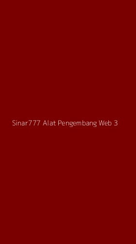 Tampilan Antarmuka Aplikasi Sinar777 Alat Pengembang Web - 3