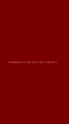 Tampilan Antarmuka Aplikasi Sinardewa Link Slot Gacor Hari Ini Resmi - 1
