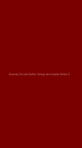 Tampilan Antarmuka Aplikasi Sinarsky76 Link Daftar Semua Jenis Game Online - 3