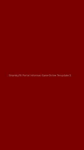 Tampilan Antarmuka Aplikasi Sinarsky76 Portal Informasi Game Online Terupdate - 3