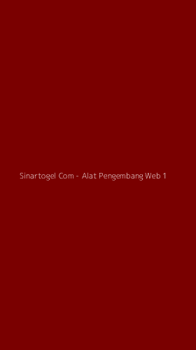 Tampilan Antarmuka Aplikasi Sinartogel Com - Alat Pengembang Web - 1