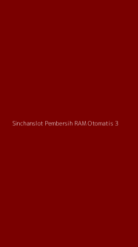 Tampilan Antarmuka Aplikasi Sinchanslot Pembersih Ram Otomatis - 3