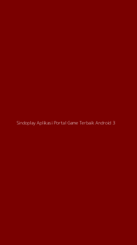 Tampilan Antarmuka Aplikasi Sindoplay Aplikasi Portal Game Terbaik Android - 3