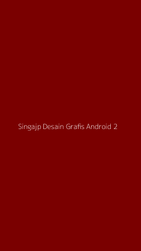 Tampilan Antarmuka Aplikasi Singajp Desain Grafis Android - 2