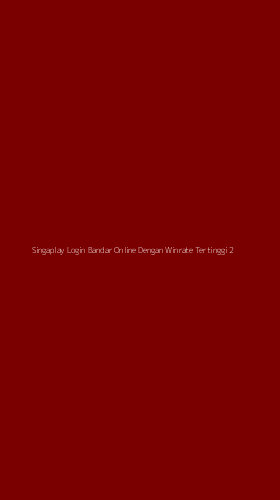 Tampilan Antarmuka Aplikasi Singaplay Login Bandar Online Dengan Winrate Tertinggi - 2